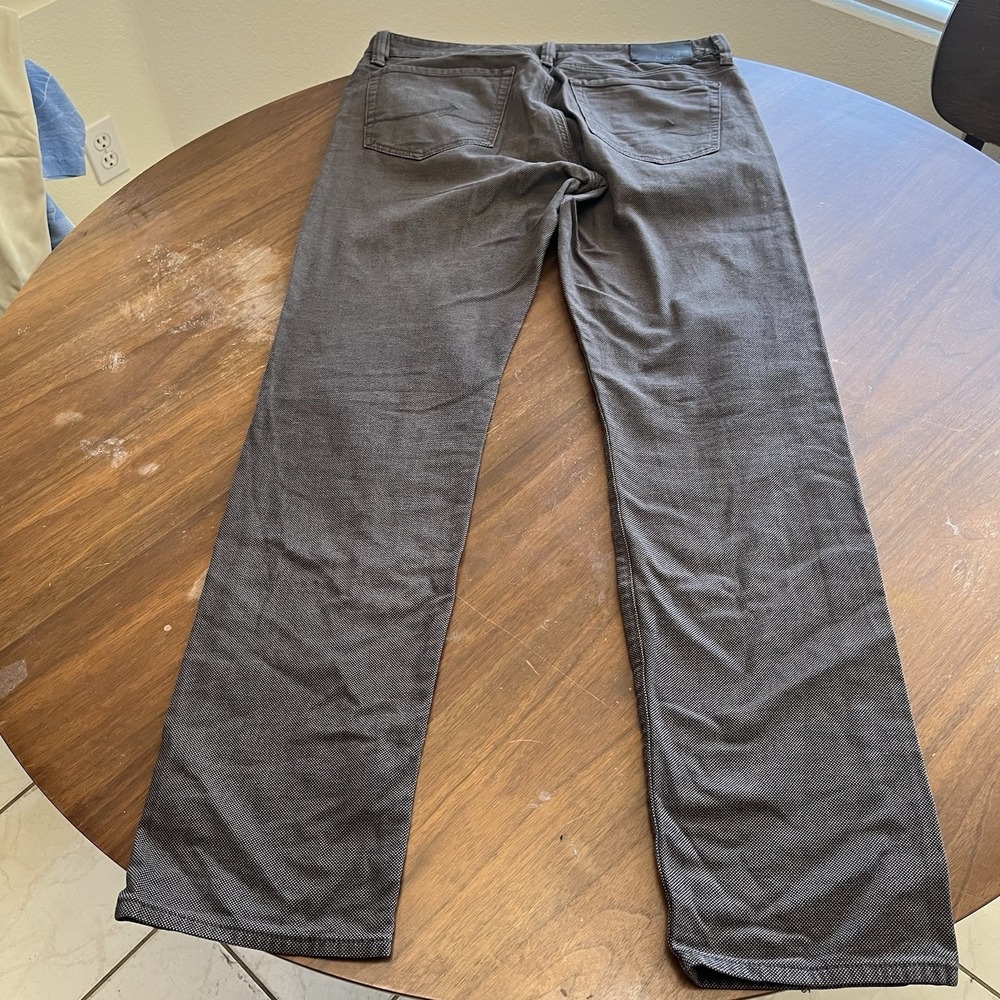 34 Heritage Courage Pants Mens Size 35x34 Heather Grey Relaxed Straight Pants - Picture 3 of 16
